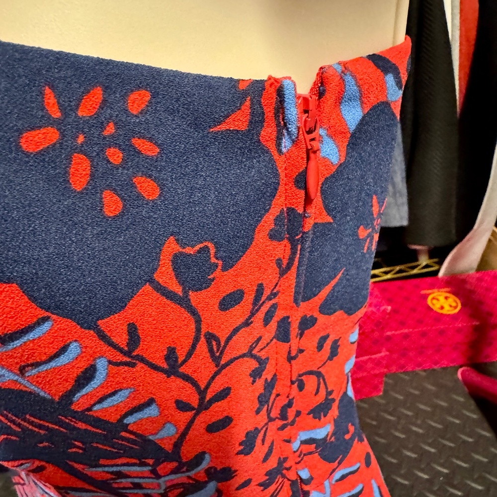 Lilly Pulitzer Brialyn Romper - Ruby Red (Size 0) - image 3